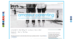 Desktop Screenshot of amateurparenting.com